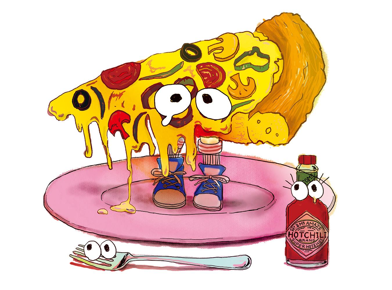 Illustration Pizza
